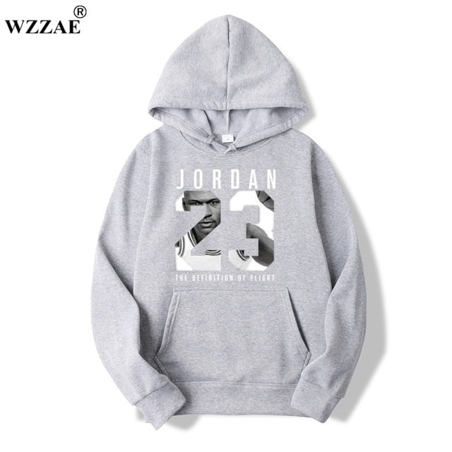 WZZAE 2019 Brand  New Fashion JORDA 23 Men Sportswear Print Men Hoodies Pullover Hip Hop Mens tracksuit Sweatshirts Clothing