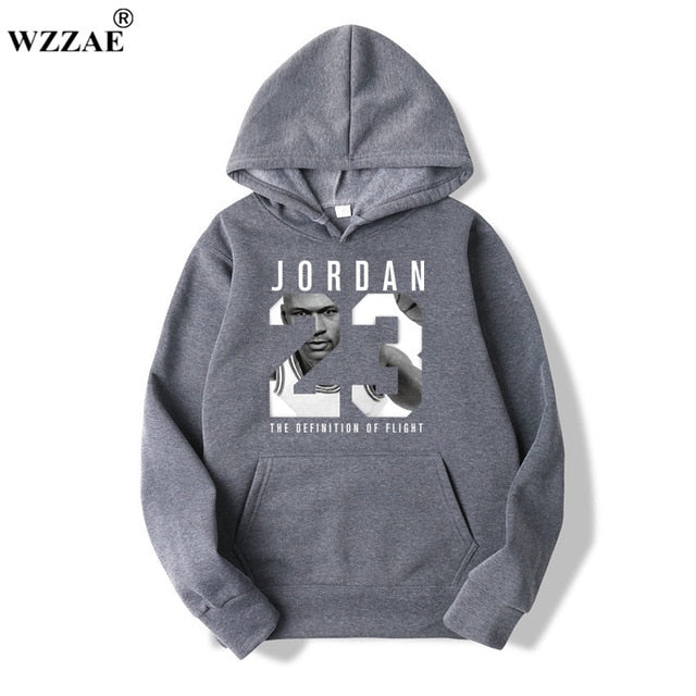 WZZAE 2019 Brand  New Fashion JORDA 23 Men Sportswear Print Men Hoodies Pullover Hip Hop Mens tracksuit Sweatshirts Clothing