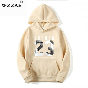 WZZAE 2019 Brand  New Fashion JORDA 23 Men Sportswear Print Men Hoodies Pullover Hip Hop Mens tracksuit Sweatshirts Clothing