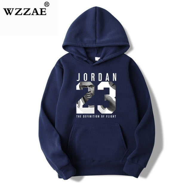 WZZAE 2019 Brand  New Fashion JORDA 23 Men Sportswear Print Men Hoodies Pullover Hip Hop Mens tracksuit Sweatshirts Clothing