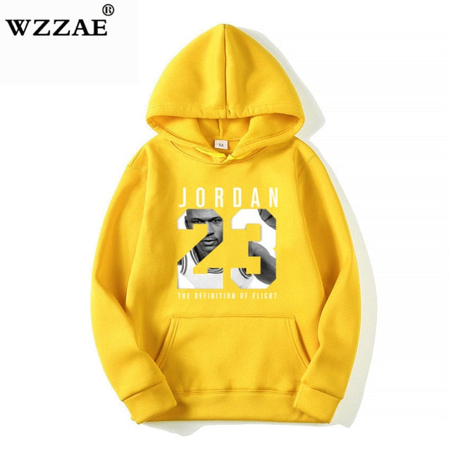 WZZAE 2019 Brand  New Fashion JORDA 23 Men Sportswear Print Men Hoodies Pullover Hip Hop Mens tracksuit Sweatshirts Clothing