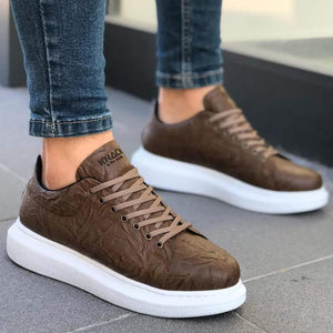 Knack Men's Fashion Sneakers 2020 Chunky Trainers Male Footwear Sneaker, Casual Shoes Lace-up