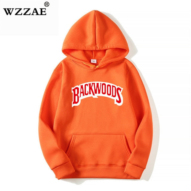 The screw thread cuff Hoodies Streetwear Backwoods Hoodie Sweatshirt Men Fashion autumn winter Hip Hop hoodie pullover Hoody