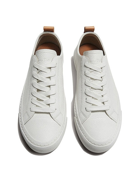 Withered summer casual shoes women england simple white cowhide genuine leather white women shoes sneakers women shoes woman