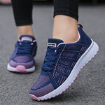 Women Casual Shoes Fashion Breathable Walking Mesh Flat Shoes Woman White Sneakers Women 2020 Tenis Feminino Female Shoes