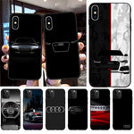 Black Cell Phone Case for iPhone 11 pro XS MAX 8 7 6 6S Plus X 5S SE 2020 XR case