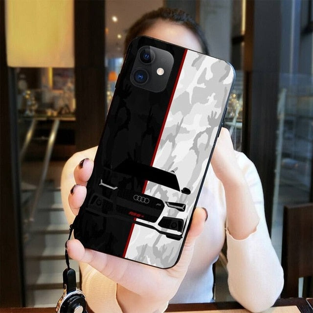 Black Cell Phone Case for iPhone 11 pro XS MAX 8 7 6 6S Plus X 5S SE 2020 XR case