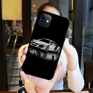 Black Cell Phone Case for iPhone 11 pro XS MAX 8 7 6 6S Plus X 5S SE 2020 XR case