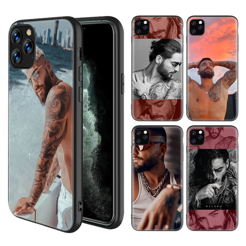 Maluma Cases for Apple iPhone 11 Pro MAX X XS XR 7 8 6 6S Plus 5 5S SE 2020 Coque Silicone Phone Covers