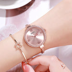 Binzi Brand Women Watches Relogio Feminino Creative Chain Steel Strap Women's Bracelet Watch