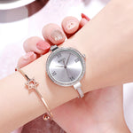 Binzi Brand Women Watches Relogio Feminino Creative Chain Steel Strap Women's Bracelet Watch