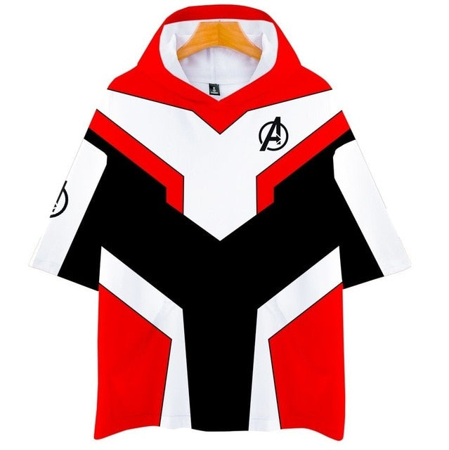 Hoodie Cosplay Avengers Endgame Quantum Realm Sweatshirt Jacket Advanced Tech Costumes Avengers End Game Hood Superhero Hoodies