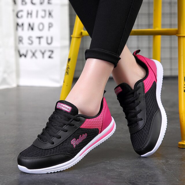 Brand Sneakers Women Shoes Chaussures Femme Girls Outdoor Women Zapatos De Mujer Sport Shoes Woman Soft Trainers Cheap