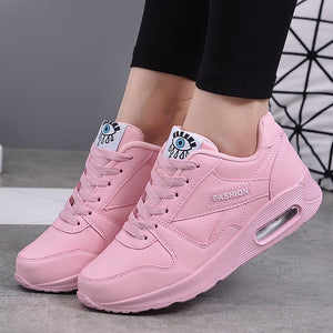 MWY Winter Fashion Women Casual Shoes Leather Platform Shoes Women Sneakers Ladies White Trainers Light Weight Chaussure Femme