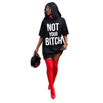 Women Summer Funny Long T Shirt Dress Femme White Black Blue Red Baseball T-shirt 2019 Korean Clothing Streetwear Vogue Top Tee